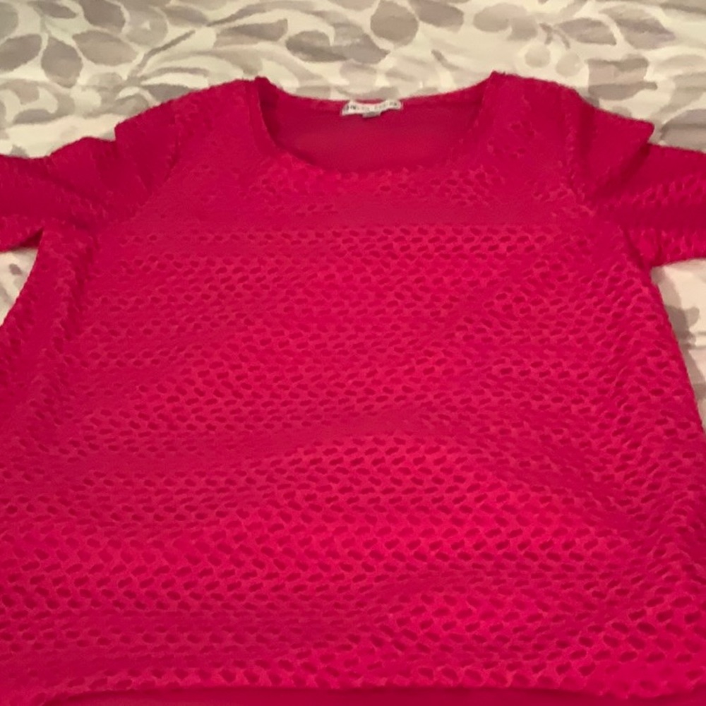 Double Layered- Pink Sweater